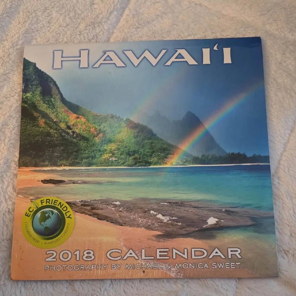 Hawaiian Paradise 2018 Calendar
